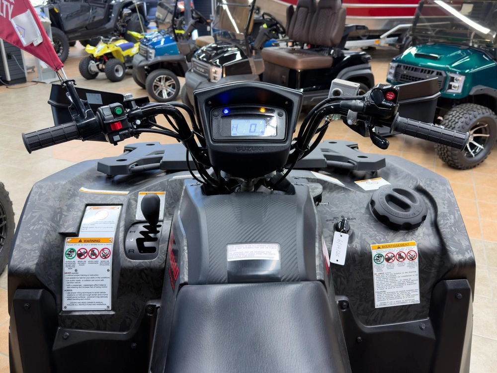 2026 Suzuki King Quad 750 Xpz - Cast Carbon, Mag Wheels alt