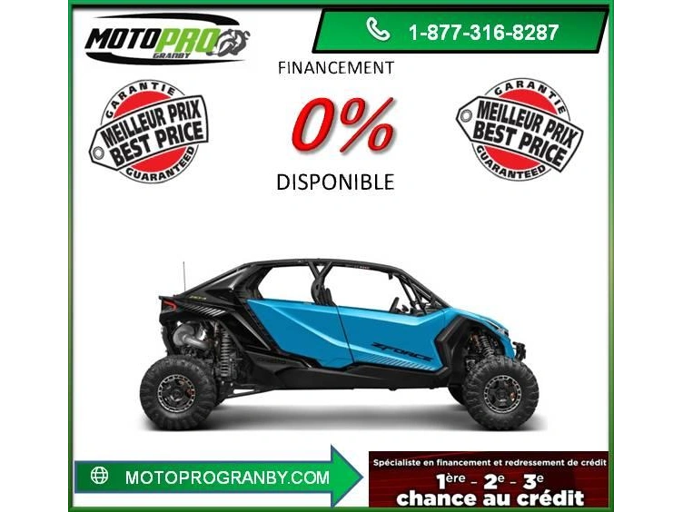 2027 Cfmoto Zforce Z10 Z10 4 Places Z10-4 Zforce Turbo Cote A Cote alt