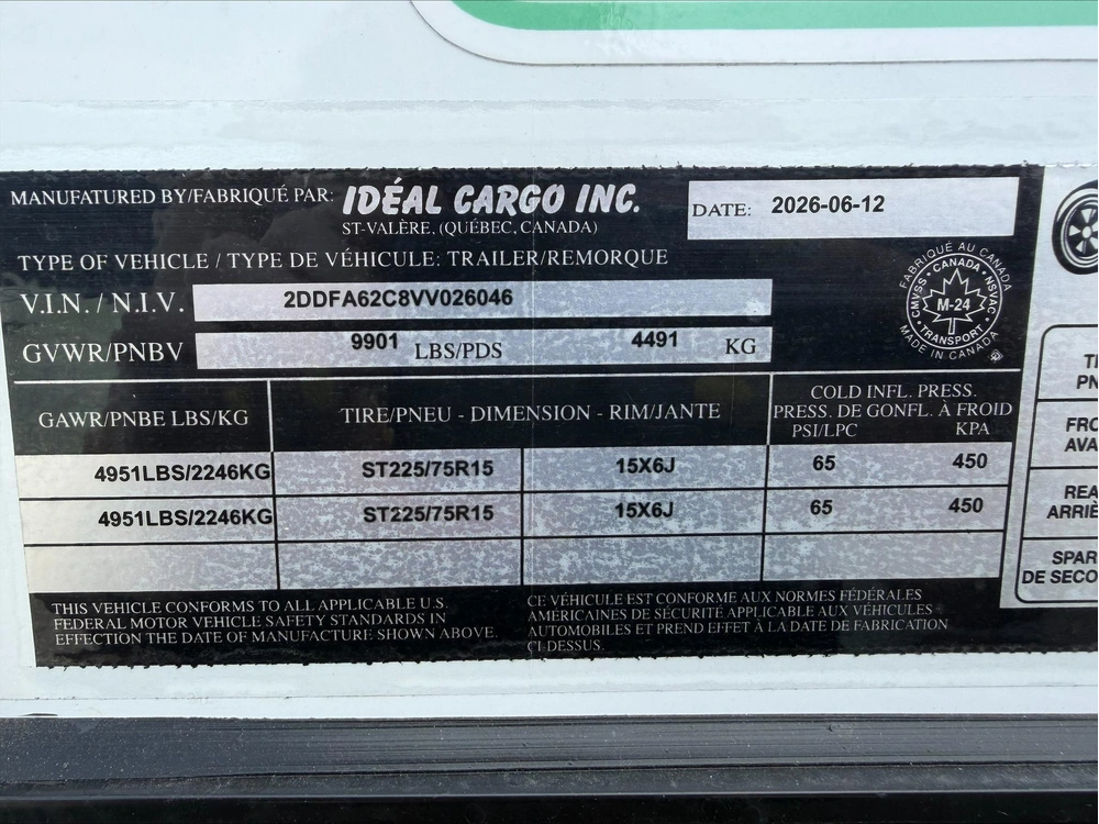 Ideal Cargo Idev8524ta3 2027 alt