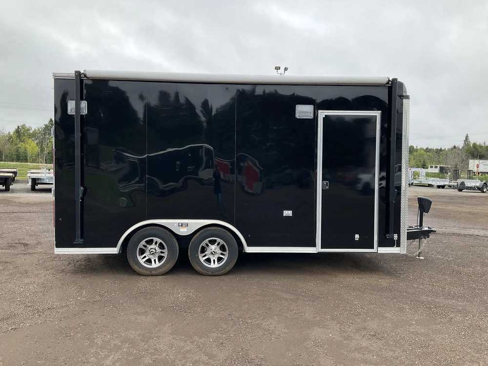 2022 Car Mate Trailers 8.5x16 Custom Car Trailer alt