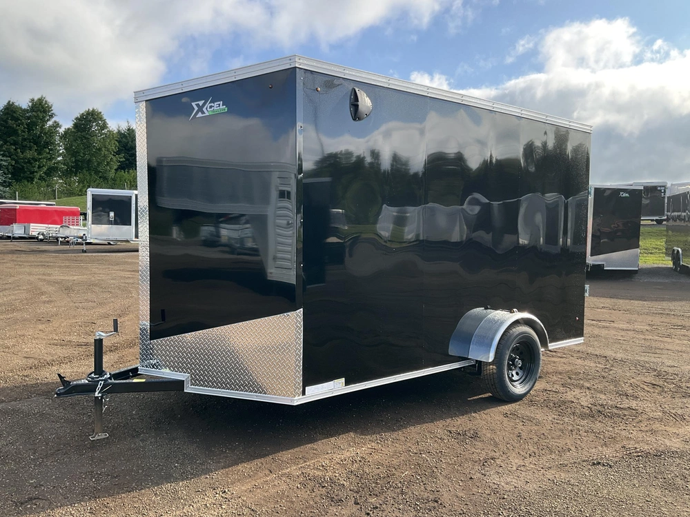 2027 Xcel Trailers 7x12 Plus V-nose Cargo Trailer alt