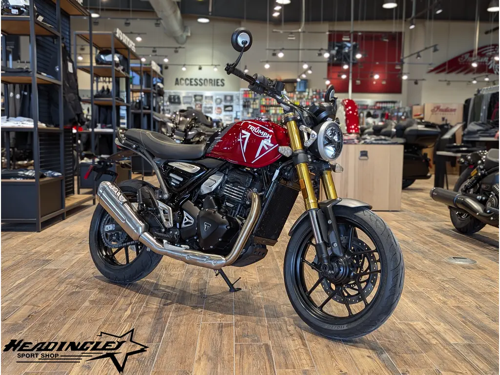 2024 Triumph Speed 400 // Carnival Red/Storm Grey
