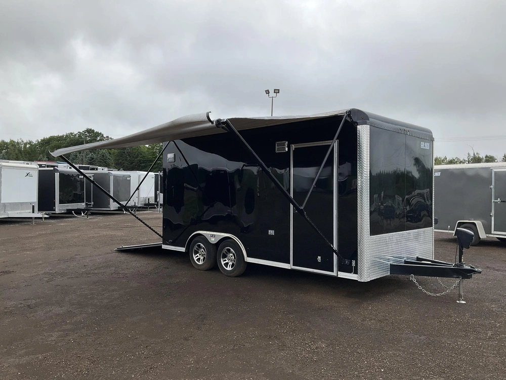 2022 Car Mate Trailers 8.5x16 Custom Car Trailer alt