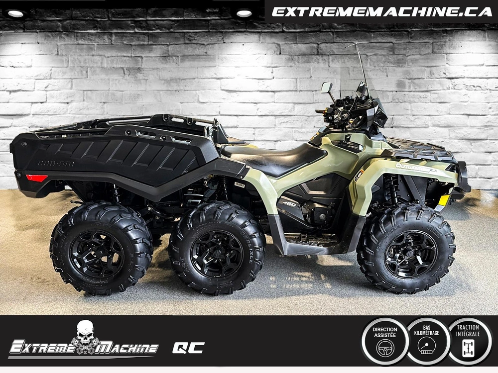 Can-am Can Am Outlander 6x6 650 Très Propre!!! 2018 alt