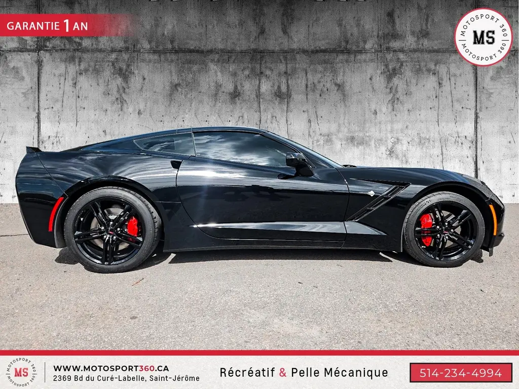 2017 Chevrolet CORVETTE STINGRAY TARGO - MANUELLE 7 VITESSES !