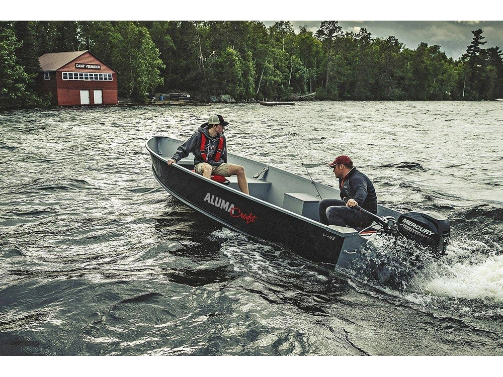 2026 Alumacraft Alumacraft V16 20" No Floor - Black alt