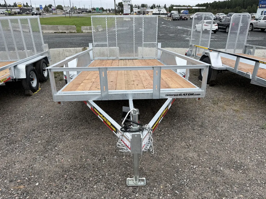 2026 Gator TRAILER,UTILITY,80"X12',GALV,REAR RAMP,DUAL AXLE 