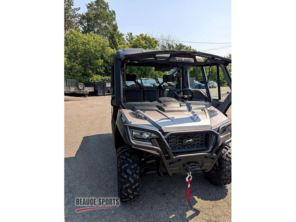 Arctic Cat Prowler 800 Limited Tungsten 🎯 Utv Cabine Chauffé Garmin Winch Pare Brise Ouvrant Defender Ranger Full Équip 🟢 2027 alt