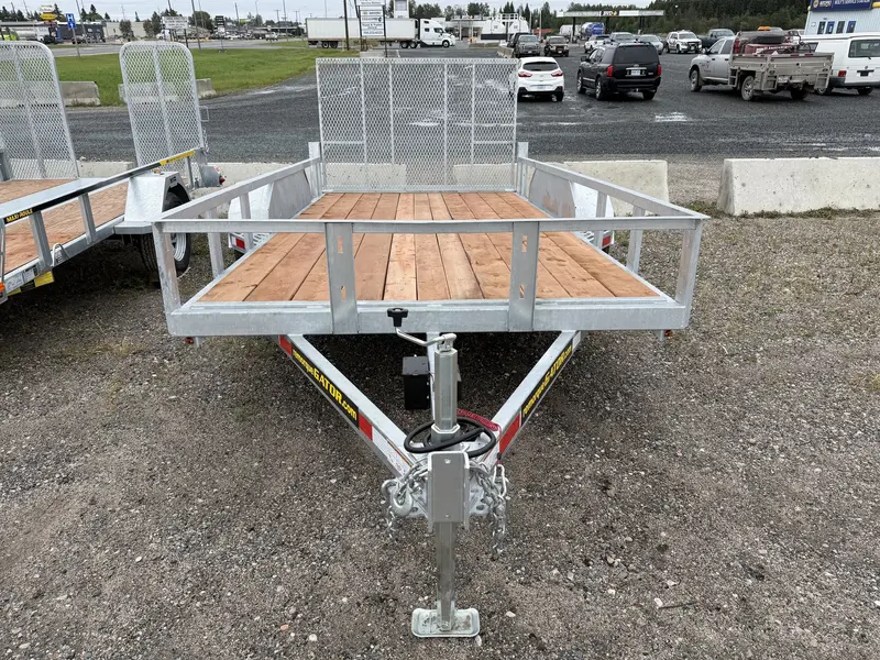 Gator TRAILER,UTILITY,80"X14',GALV,REAR RAMP,DUAL AXLE 2026