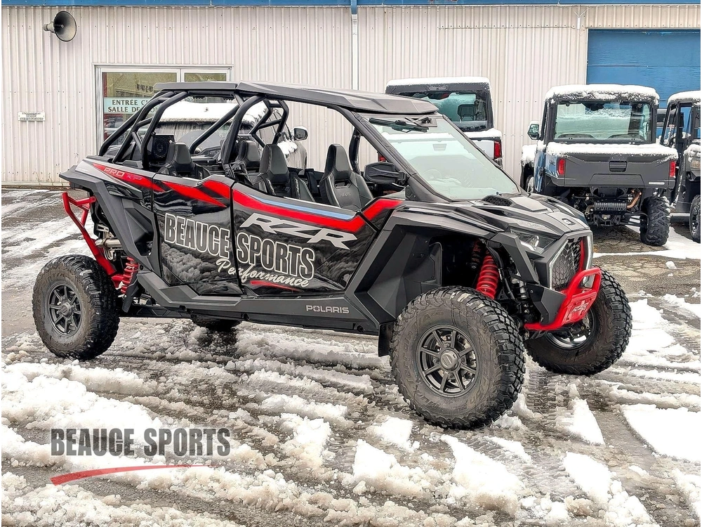 Polaris Rzr Pro Xp 4 Ultimate - Onyx Black Modèle Démo Acc En Sus | Plus De 6000$ D'équipement (en Sus) Essai Possible | Accessoires En Sus 2025 alt
