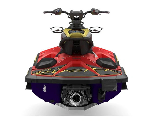 2027 Yamaha Jetblaster Pro 3-up Imperial Red/nightshade alt