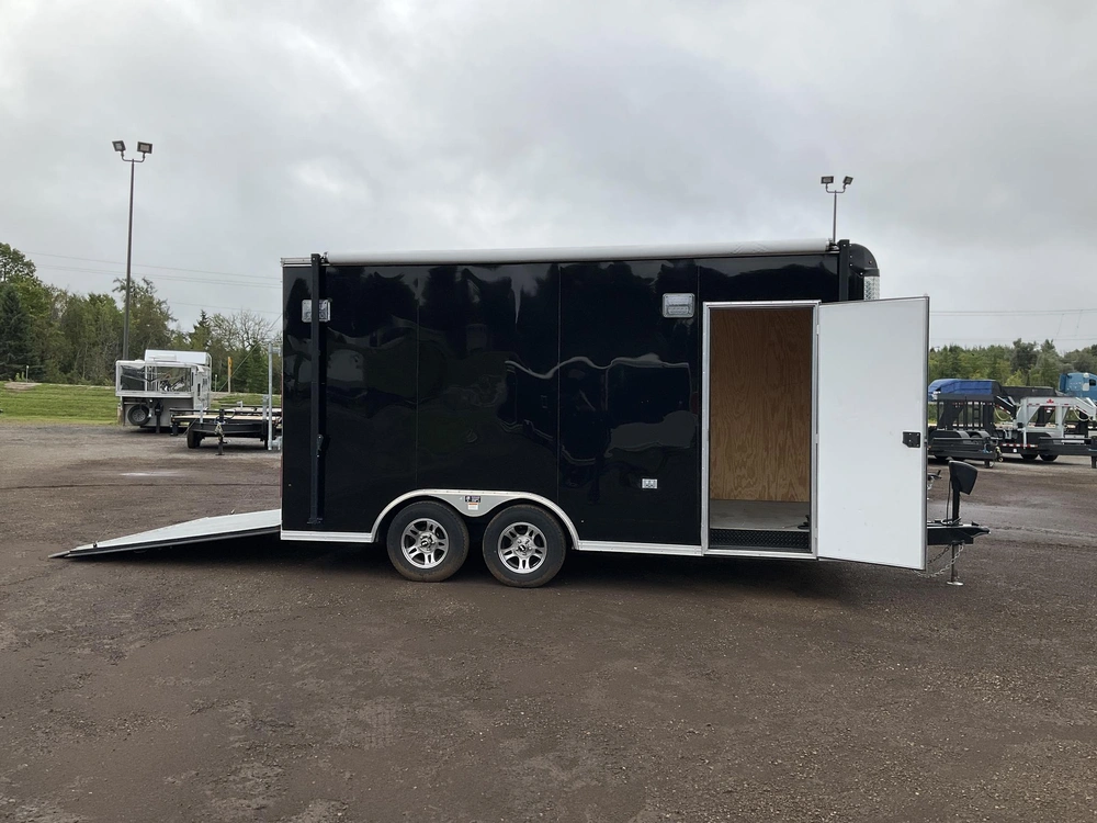 2022 Car Mate Trailers 8.5x16 Custom Car Trailer alt