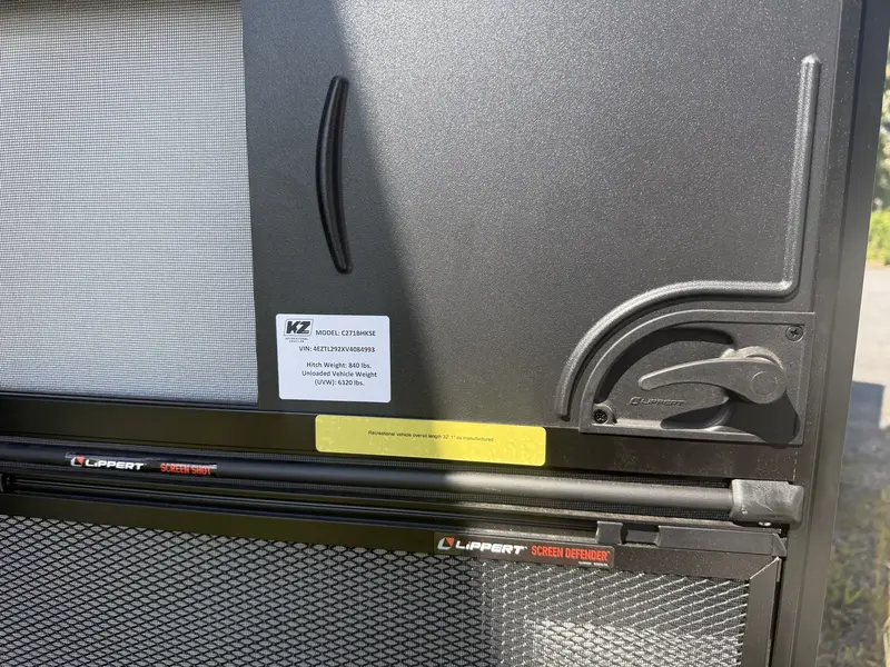 2027 KZ-RV Connect SE 271BHKSE
