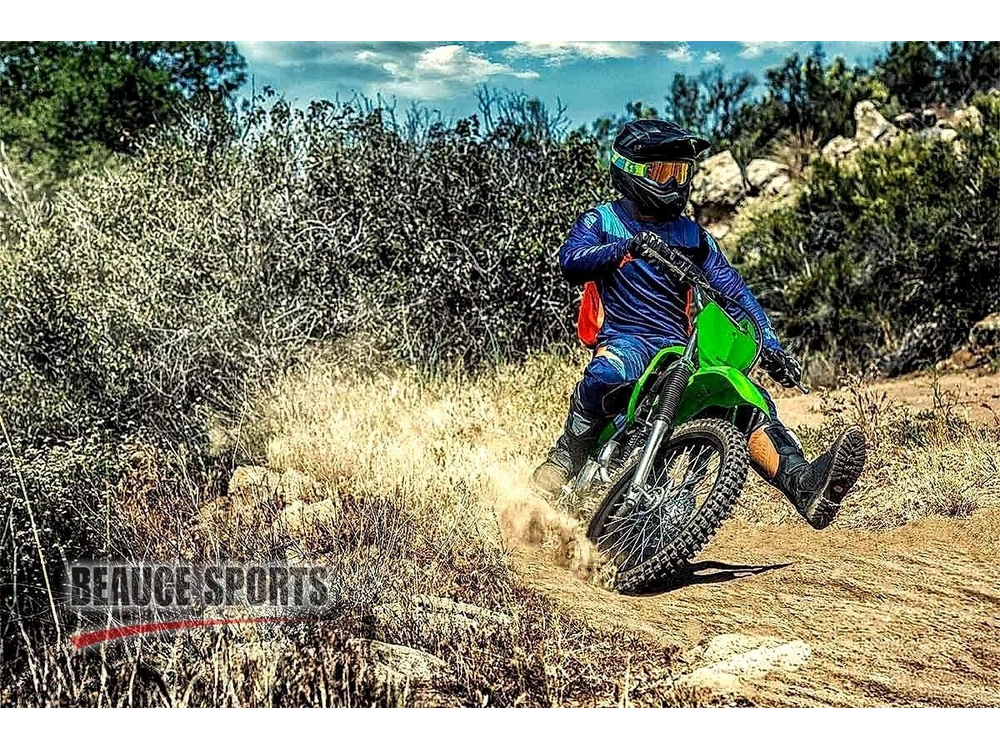 2027 Kawasaki Klx140rf Grandes Roues 21 & 18 Moto Hors-route Trail Récréative Grandes Roues Démarreur Électrique Ado Adulte Débutant Apprentissage Embrayage Loisir Crf125 Tt-r Dr-z alt