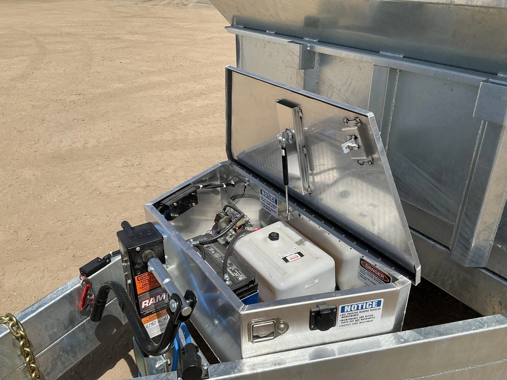 2027 Canada Trailers 83x16 10.5 Galvanized Dump Trailer alt