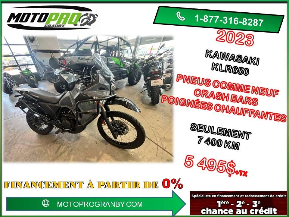 Kawasaki Klr650 Klr650 Klr 650 Semi Route Klr-650 S 2023 alt