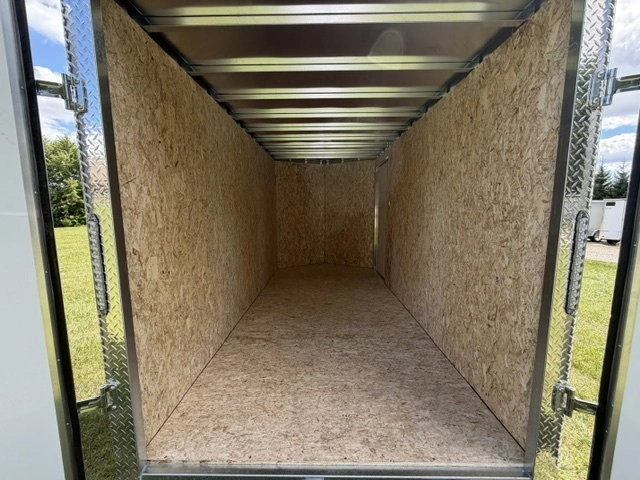 2026 Rhino Galvanized Enclosed 6' X 12' Sa Dd alt
