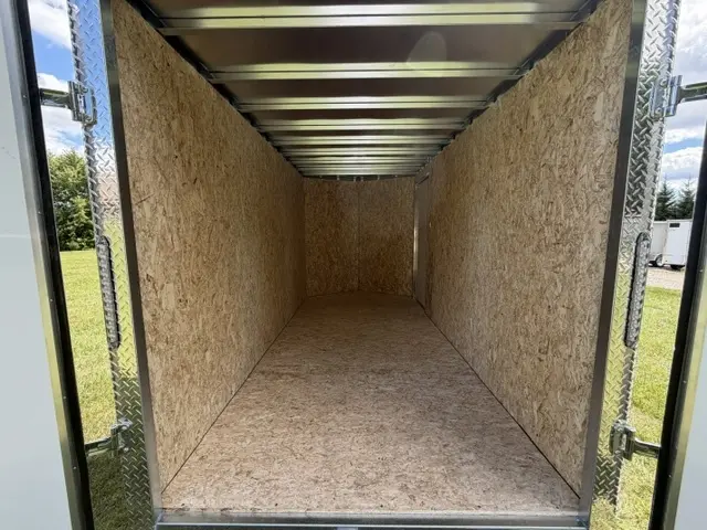 2026 Rhino Galvanized Enclosed 6' X 12' Sa Dd alt