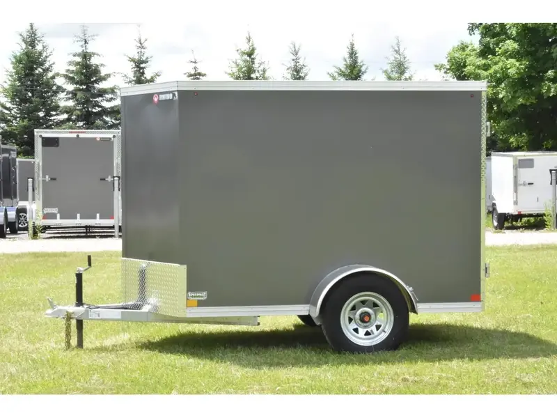 Rhino Galvanized Enclosed 5' x 8' SA Double-Door 2026