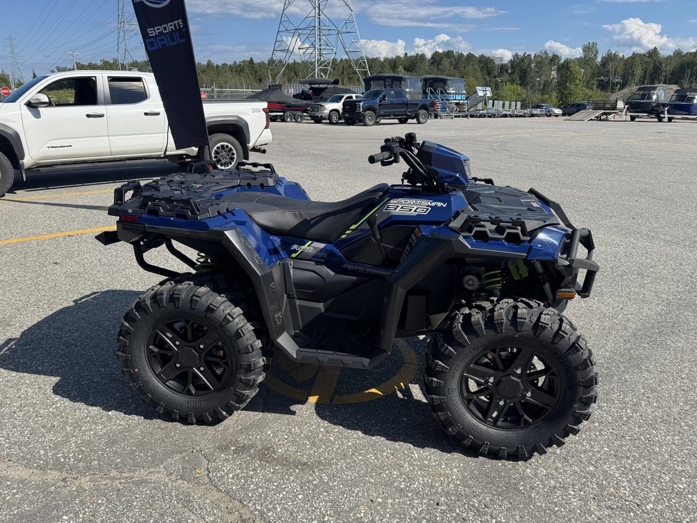2026 Polaris Sportsman 850 Trail Springfield Blue alt