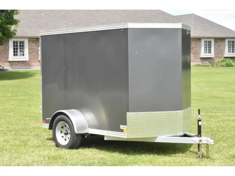 Rhino Galvanized Enclosed 5' x 8' SA Double-Door 2026