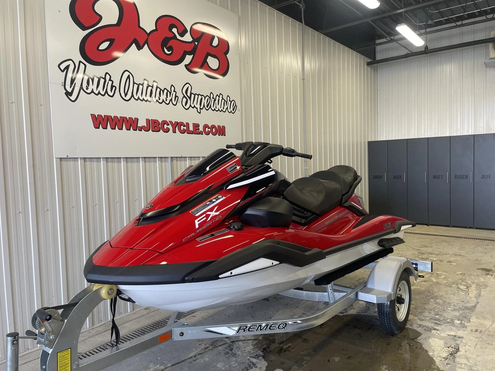 2026 Yamaha Fx Cruiser Ho Torch Red/white alt