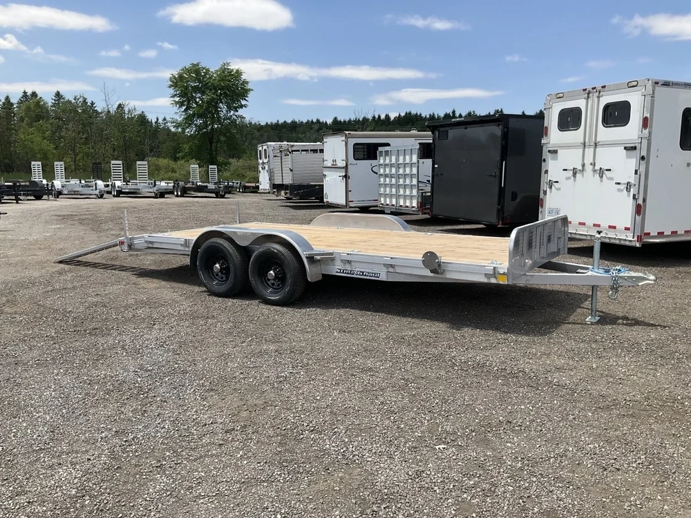 2026 Stronghaul 82x18 5 Ton All Aluminum Car Hauler alt