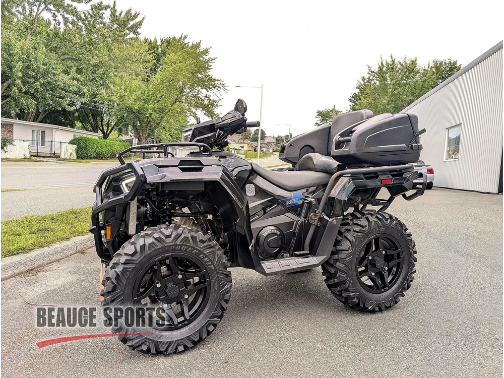 2022 Polaris Sportsman 570 Trail - Onyx Black Vtt Sentier Chasse Bois Polyvalent Fiable Faible Km Équipé Coffre Poignées Chauffantes Prêt À Partir Duo Outlander Kodiak Rancher Kingquad alt