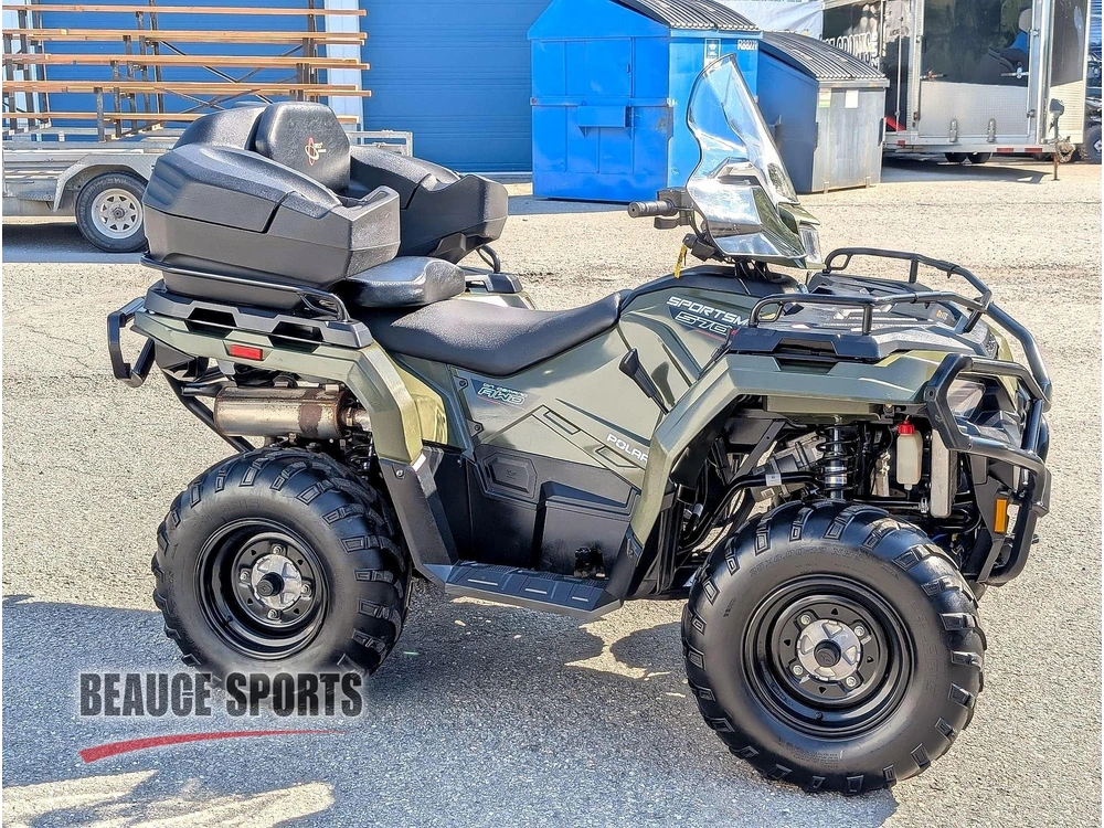Polaris Sportsman 570,eps Vtt Sentier Chasse Bois Direction Assistée Solo Duo Banc Passager Équipé Treuil Pare-brise Fiable Outlander Kodiak Rancher Kingquad 2021 alt