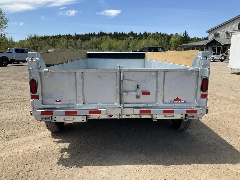 Canada Trailers 83x16 10.5 Galvanized Dump Trailer 2027
