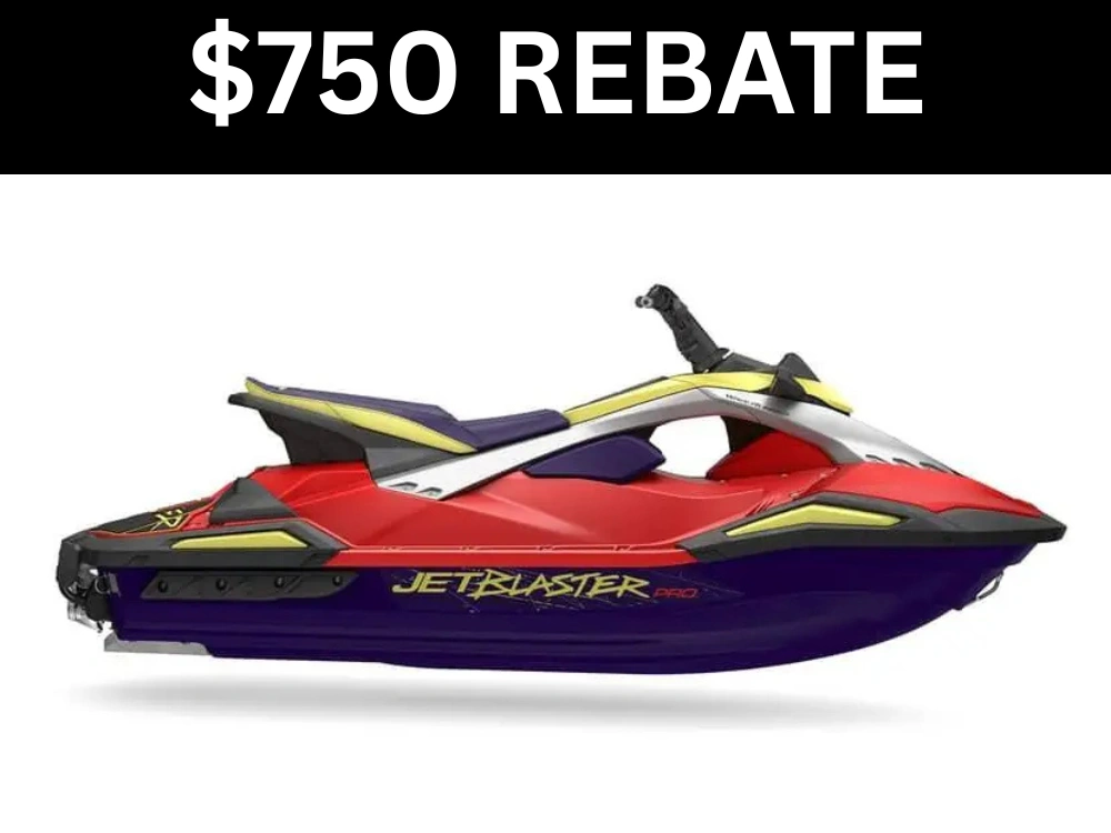2026 Yamaha Jetblaster Pro 3-up Imperial Red/nightshade alt