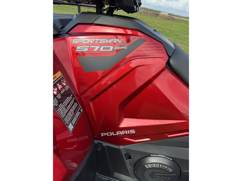 2026 Polaris Sportsman 570 Trail - Sunset Red alt