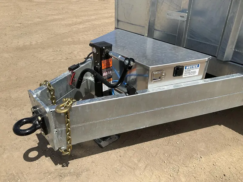 Canada Trailers 83x16 10.5 Galvanized Dump Trailer 2027