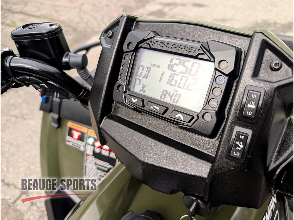 2022 Polaris Big Boss Vtt 6 Roues Direction Assistée Transport Lourd Terrain Extrême Chasse Trappe Benne Bois Marécage Traction Maximale Faible Km Outlander 6x6 Argo alt