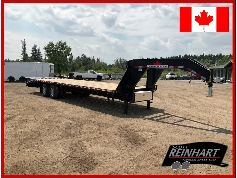 Canada Trailers 8.5x30 12 Ton Gooseneck Equipment Trailer 2027