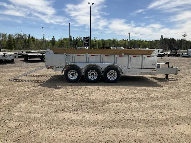 Canada Trailers 83x16 10.5 Galvanized Dump Trailer 2027