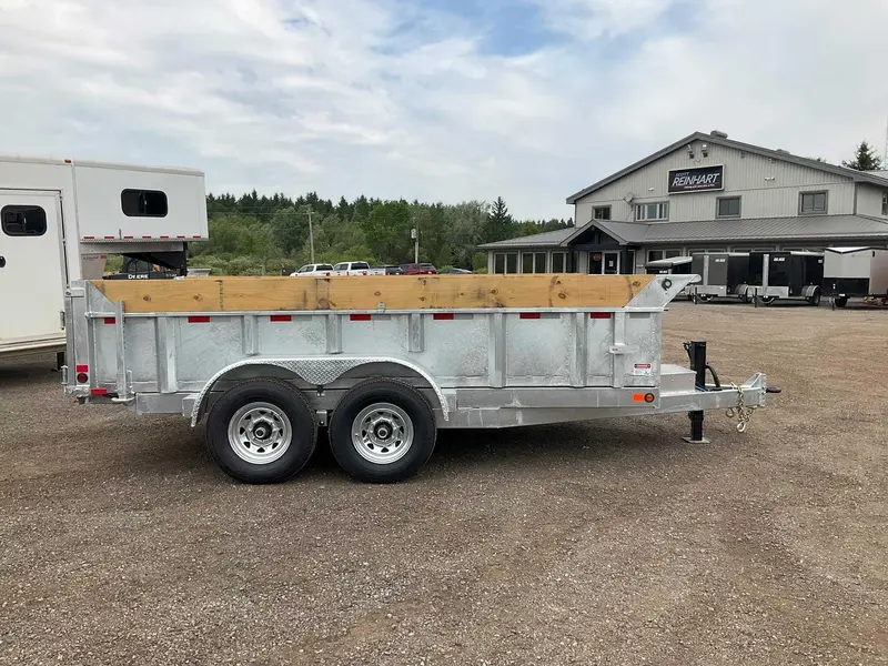 Canada Trailers 83x14 7 Ton Galvanized Dump Trailer 2027