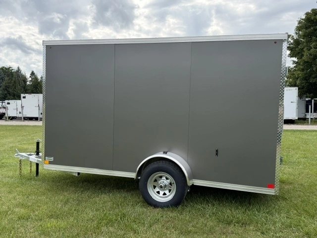 2026 Rhino Galvanized Enclosed 6' X 12' Sa Dd alt