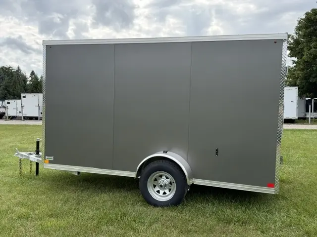 2026 Rhino Galvanized Enclosed 6' X 12' Sa Dd alt