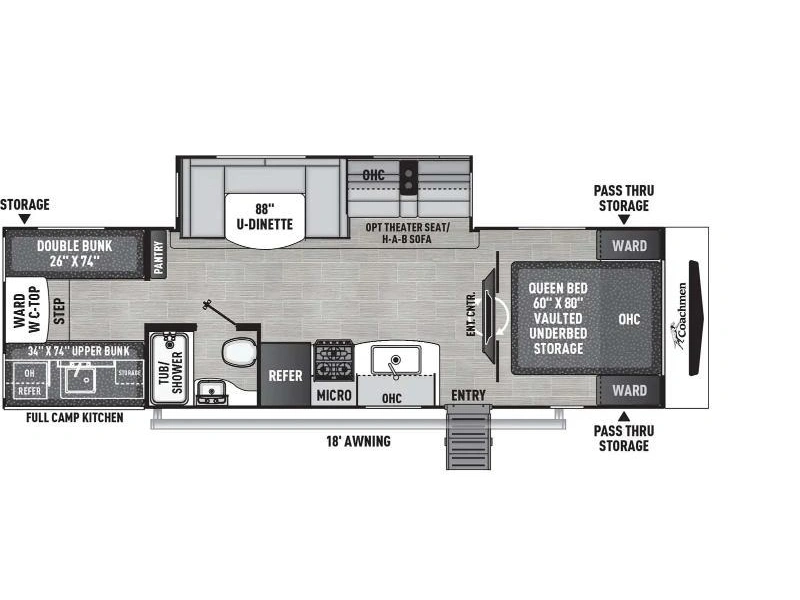 Coachmen Freedom Express Liberty 292bhds 2027 alt