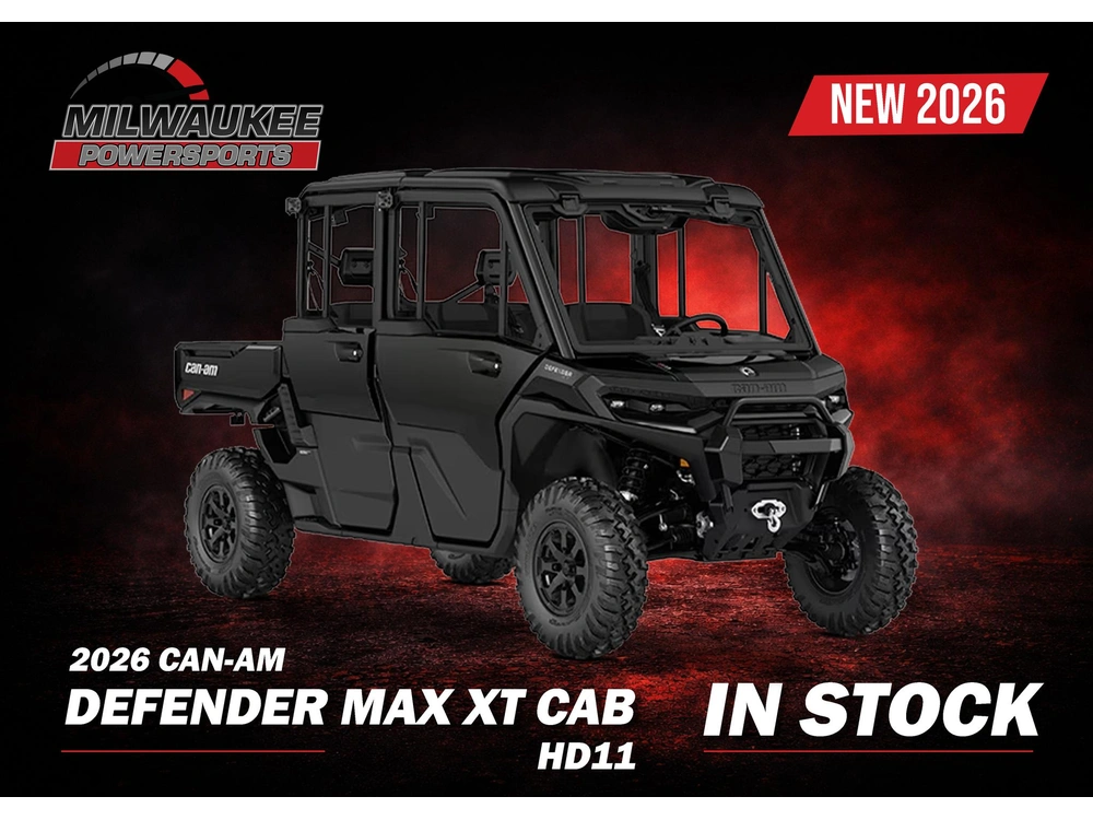 2026 Can-am Defender Max Xt Cab Hd11 With 10.25 In.display alt