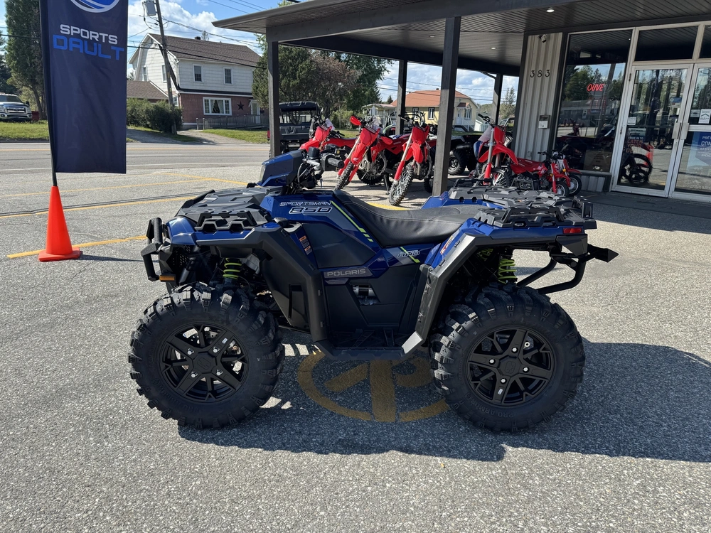 2026 Polaris Sportsman 850 Trail Springfield Blue alt