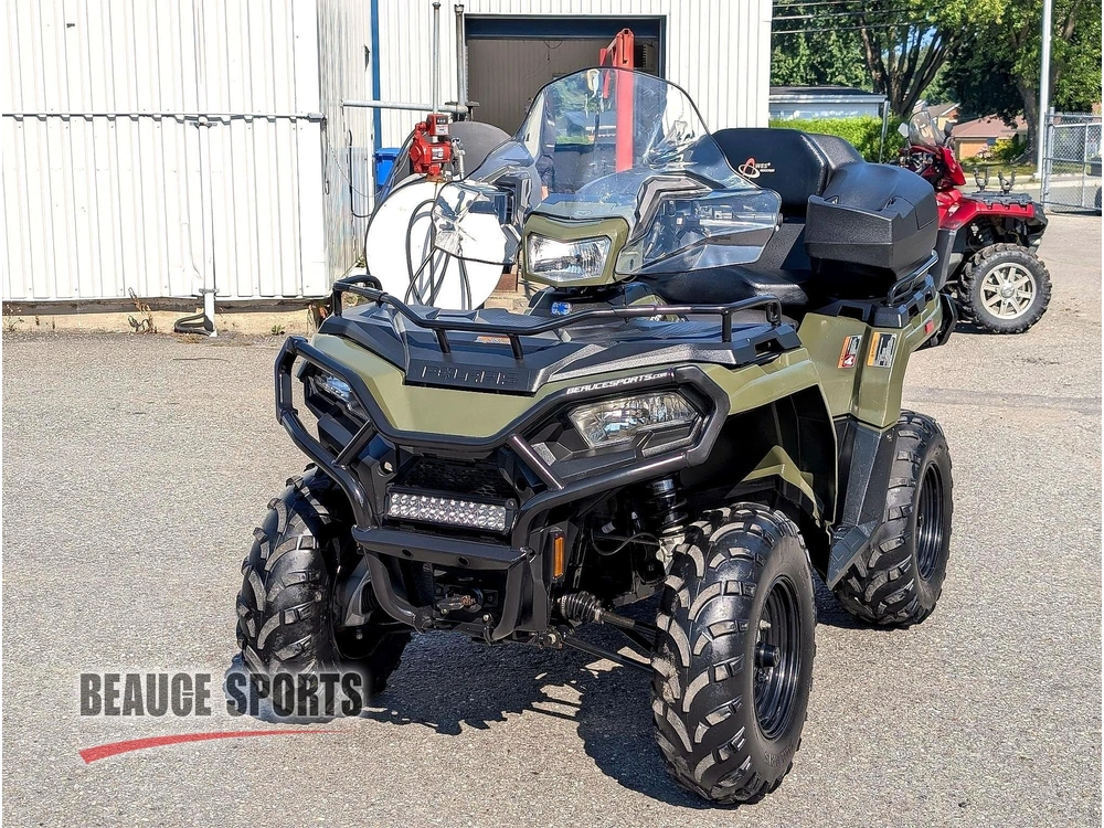 Polaris Sportsman 570,eps Vtt Sentier Chasse Bois Direction Assistée Solo Duo Banc Passager Équipé Treuil Pare-brise Fiable Outlander Kodiak Rancher Kingquad 2021 alt