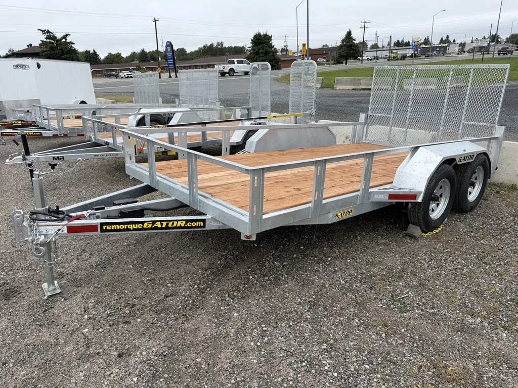 2026 Gator TRAILER,UTILITY,80"X14',GALV,REAR RAMP,DUAL AXLE 
