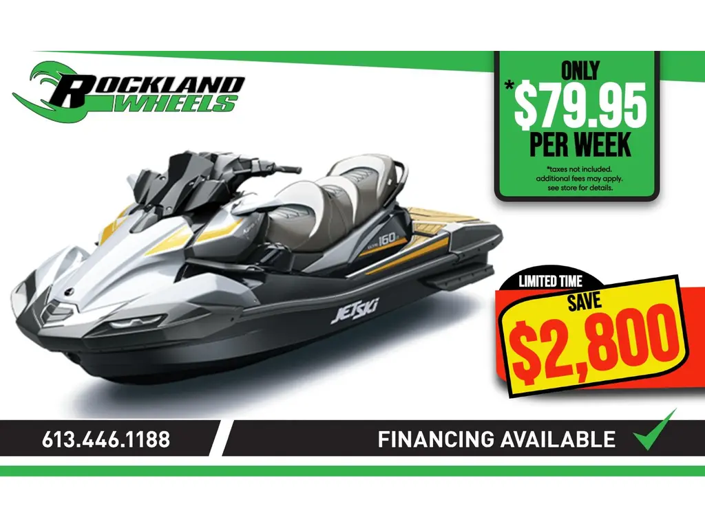2026 Kawasaki JET SKI ULTRA 160LX 