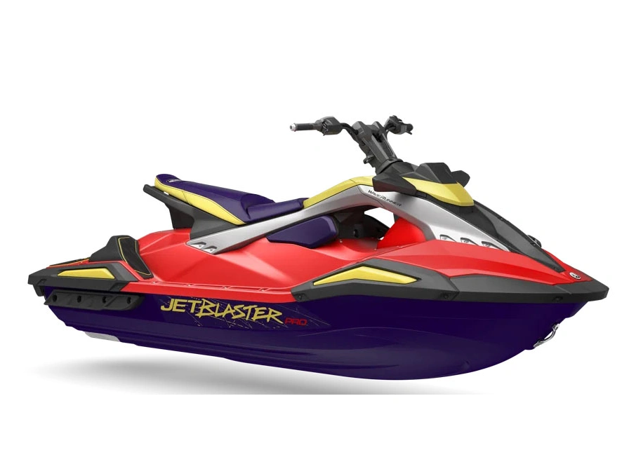 2027 Yamaha Jetblaster Pro 3-up Imperial Red/nightshade alt