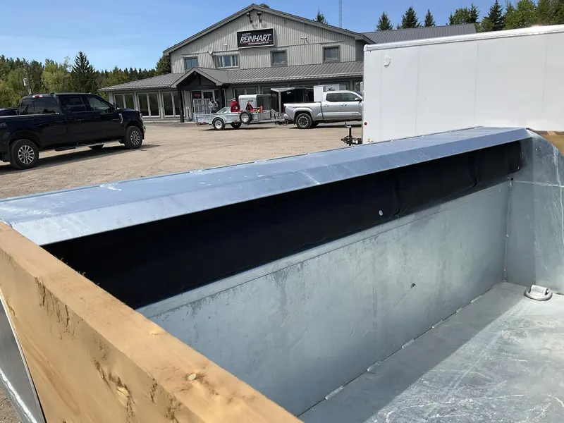 Canada Trailers 83x16 10.5 Galvanized Dump Trailer 2027