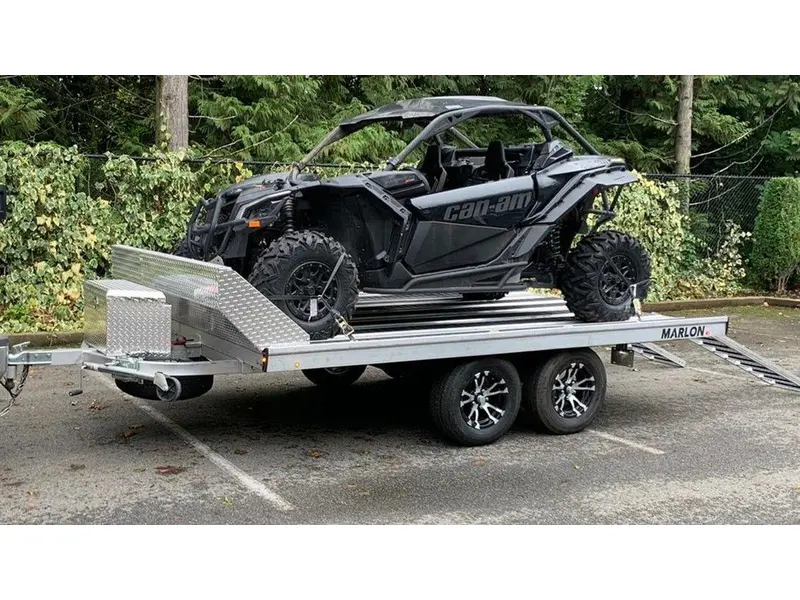 Marlon 12' DOUBLE TILT TRAILER GALVANIZED WITH SALT SHEILD 2026