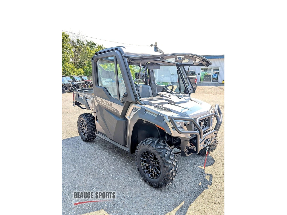 Arctic Cat Prowler 800 Limited Tungsten 🎯 Utv Cabine Chauffé Garmin Winch Pare Brise Ouvrant Defender Ranger Full Équip 🟢 2027 alt