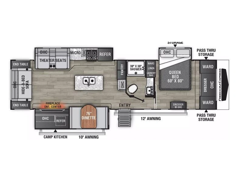 2027 Coachmen Freedom Express 324rlds alt